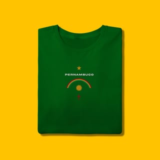 Nome do produto Camiseta Bandeira de Pernambuco Elementos