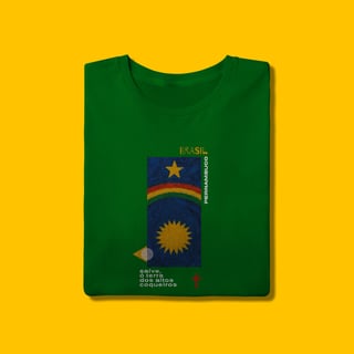 Camiseta Hino e Bandeira