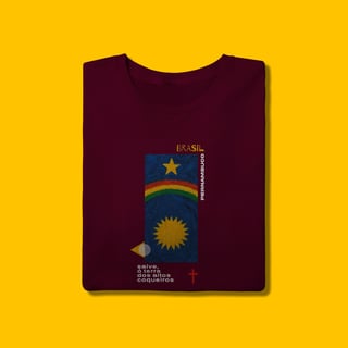 Nome do produto Camiseta Hino e Bandeira