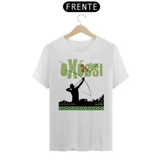 Nome do produto Camiseta verde OXÓSSI - Guardião da Floresta