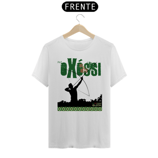 Camiseta branca OXÓSSI - Gurdião da Floresta
