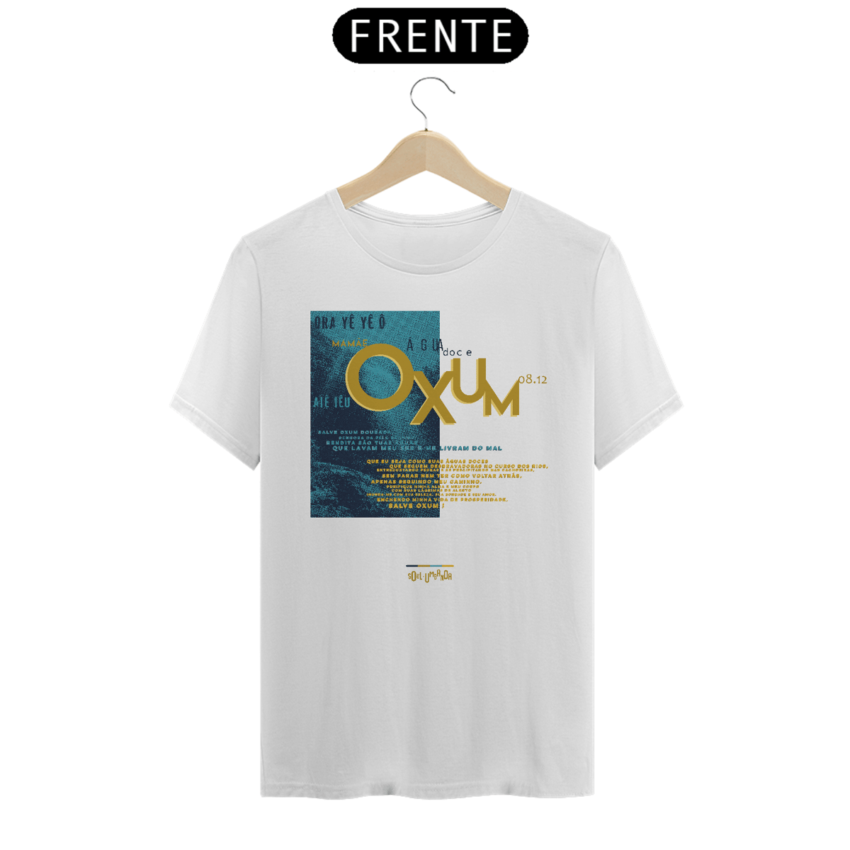 Nome do produto: Camiseta OXUM - Oração