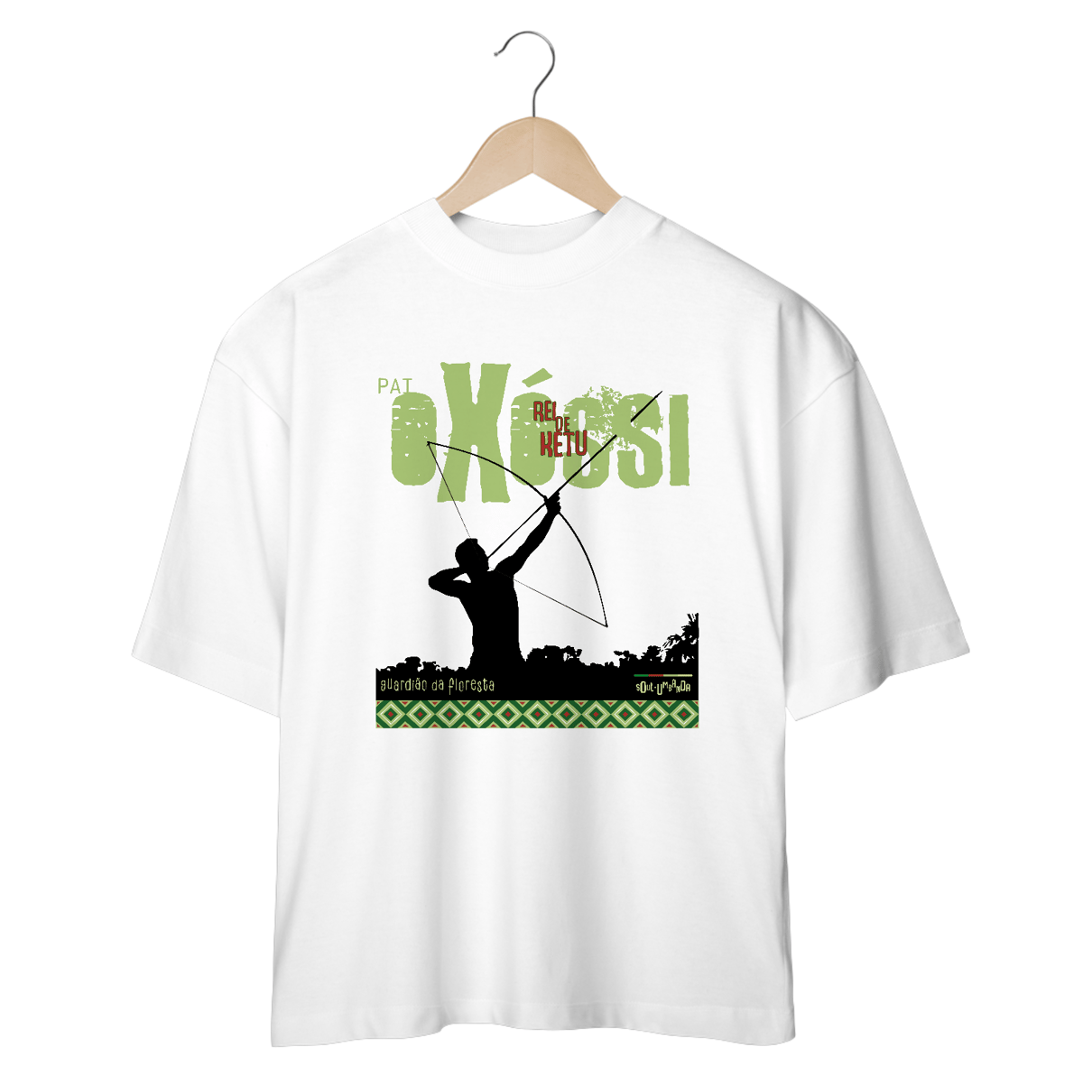 Nome do produto: Oversized OXÓSSI - Guardião das Florestas