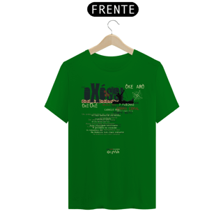 Camiseta verde OXÓSSI - Oração