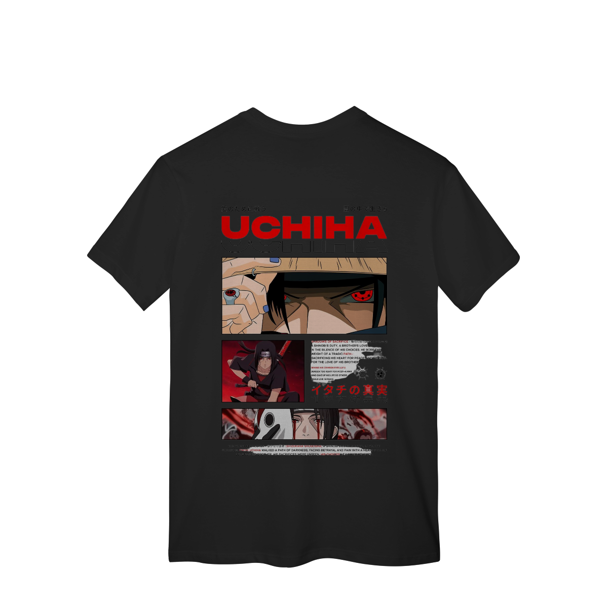 Nome do produto: Camiseta Itachi