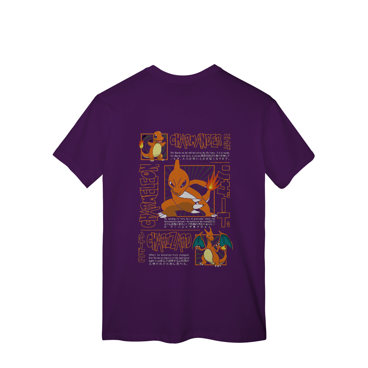 Nome do produto: camiseta Charmander EVO