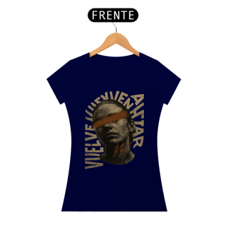 Nome do produto Camiseta Vuelve a Empezar – Baby Long Estonada Feminina OxVibe com Arte Urbana