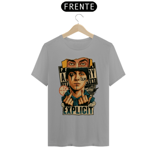 Nome do produto Camiseta Explicit Unissex – Estampa Provocativa Streetwear OxVibe
