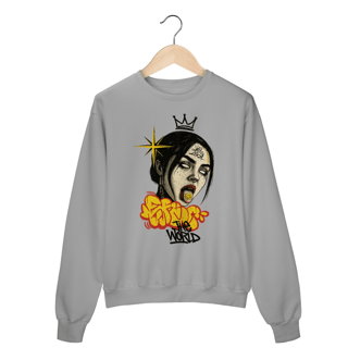 Nome do produto Moletom Prime End The World – Unissex com Estampa Urbana | OxVibe Streetwear