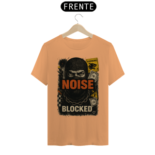 Nome do produto Camiseta Estonada Noise Blocked – Arte Urbana com Peso Visual | OxVibe Unissex