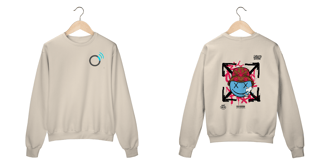 Nome do produto Moletom Prime Unissex Limited Edition – Estampa Smiley Chapado | OxVibe Streetwear