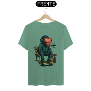 Nome do produto Camiseta Another World – Estonada Unissex com Arte Urbana | OxVibe Streetwear