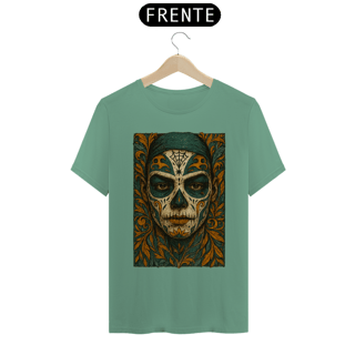 Nome do produto Camiseta Estonada Calavera Real – Unissex com Estampa Ritual Urbana | OxVibe