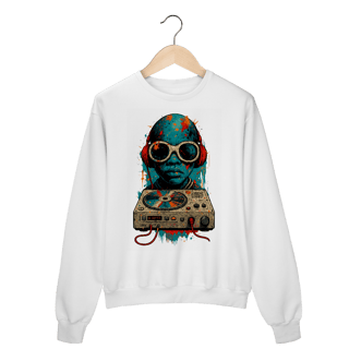 Nome do produto Moletom Prime Unissex “Audio Rebel” –  Cultura DJ de Rua | OxVibe Streetwear