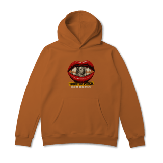 Nome do produto Moletom Quality Canguru “Tudo Tem Preço” – Estampa com Crítica Visual  | OxVibe Streetwear