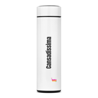 Nome do produto Garrafa Térmica - CANSADÍSSIMA