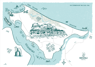 Nome do produto Poster - Ilha