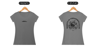 Nome do produto Camiseta Babylook Estonada - Respeite Os Verdadeiros Locais Preto