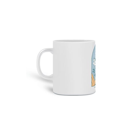 Caneca - Mochileira Surfista