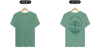 Nome do produto Camiseta Estonada - Logo Verde
