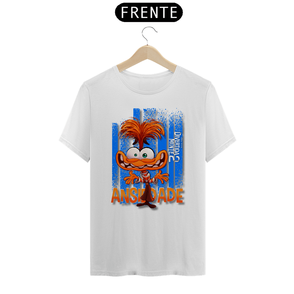 Nome do produto: Camiseta Divertidamente Ansiedade
