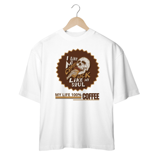 Nome do produto Camiseta Oversize Coffe