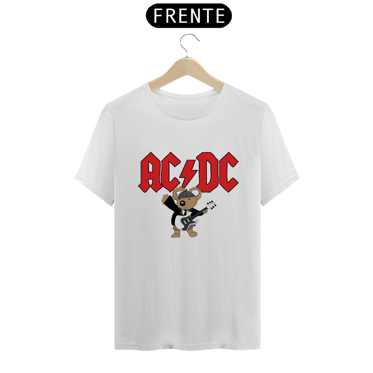 Nome do produto: Camiseta AC DC Kids