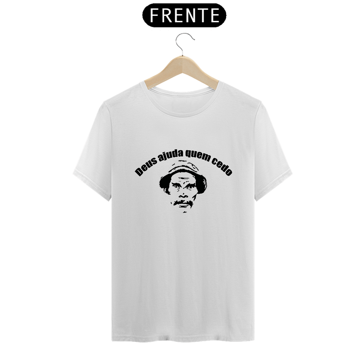Nome do produto: Camiseta Deus ajuda quem cedo Madruga