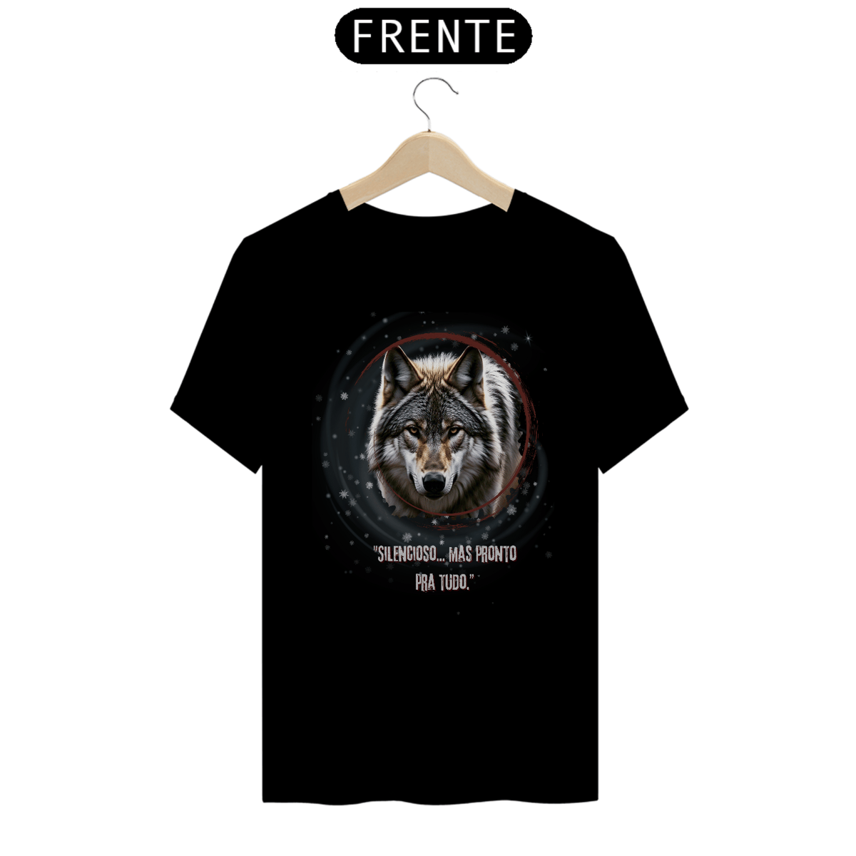 Nome do produto: Camiseta Lobo