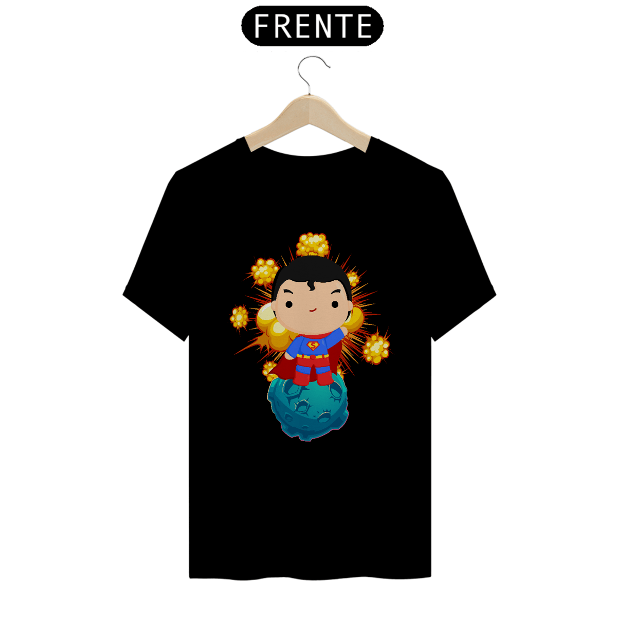 Nome do produto: Camiseta Superman Kid
