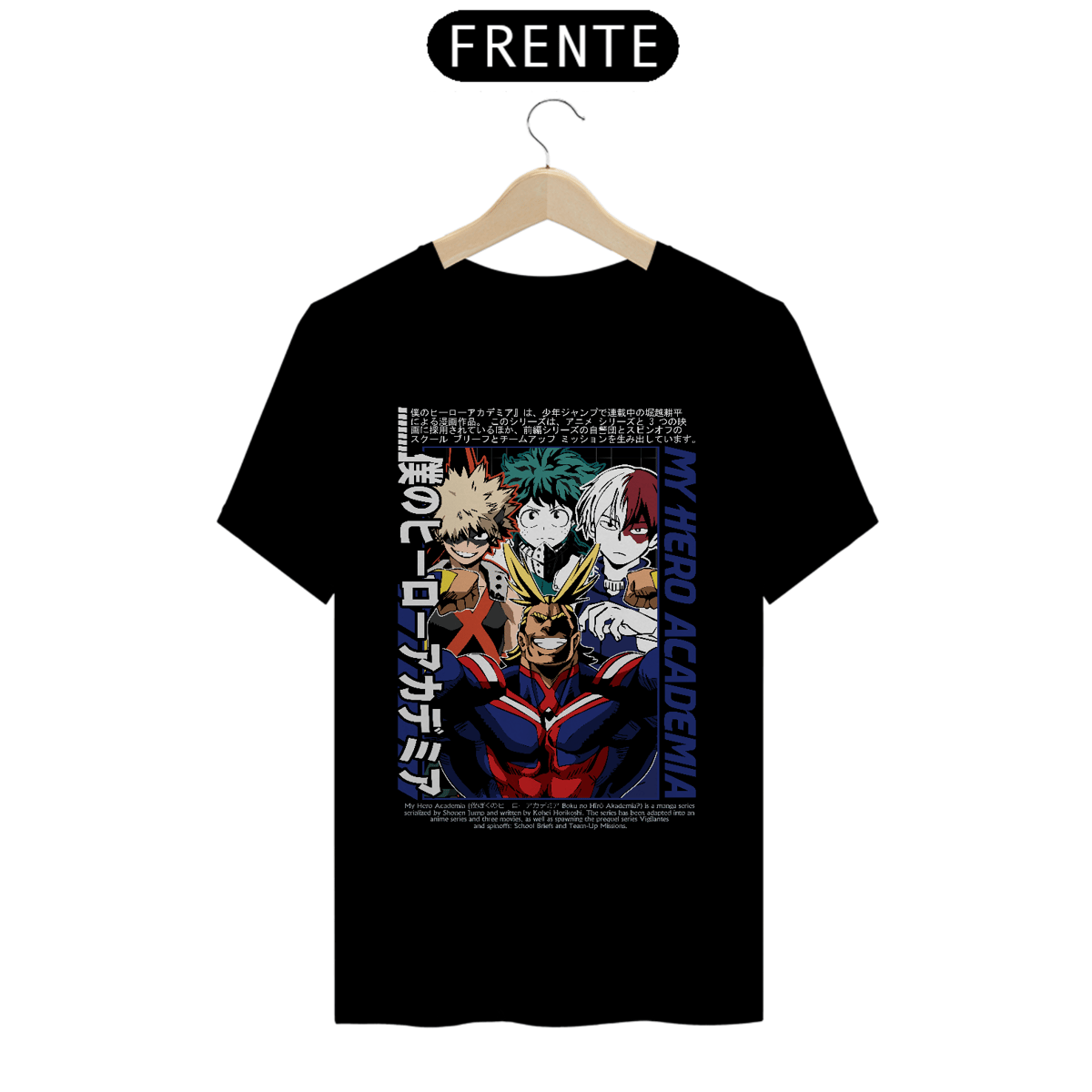 Nome do produto: Camiseta My Hero Academia 5