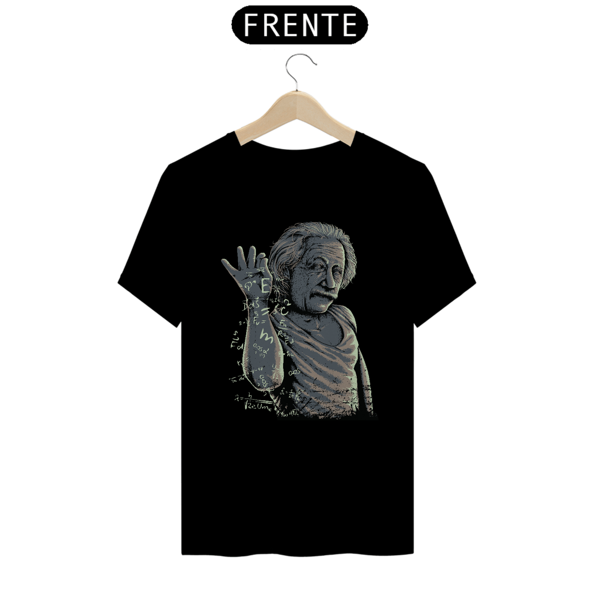 Nome do produto: Camiseta Albert Einstein