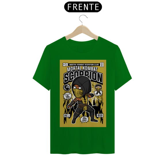 Camiseta Mortal Kombat Scorpion