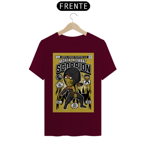 Camiseta Mortal Kombat Scorpion
