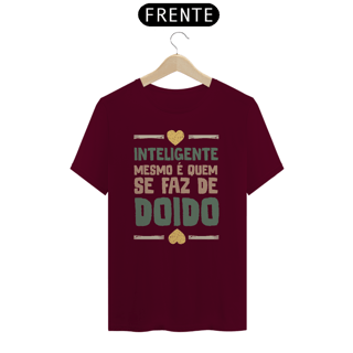 Nome do produto camiseta Inteligente Doido