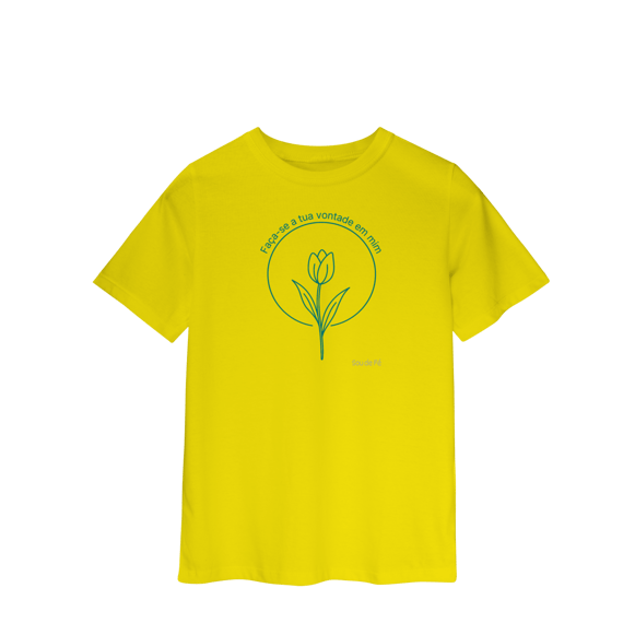 Faça-se a Tua Vontade em Mim - Camisa infantil - 2 a 8 anos