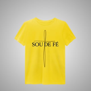 Nome do produtoSou de Fé - Estonada Masculina