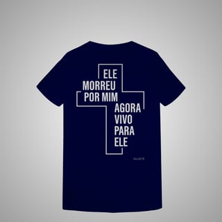 Nome do produtoMorreu por mim - Feminina costas