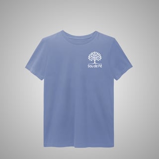 Nome do produtoSou de Fé - Camiseta Estonada Masculina 