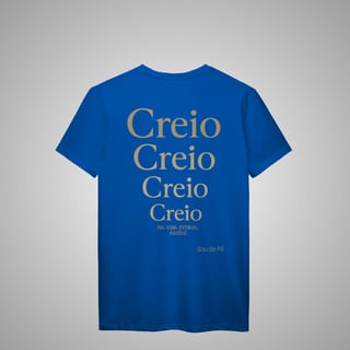 Nome do produtoCreio - Masculino costas