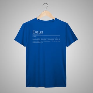 Nome do produtoDeus - Camisa Masculina 
