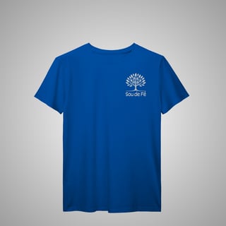 Nome do produtoSou de Fé - Camiseta Masculina 