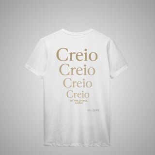 Nome do produtoCreio - Masculino costas