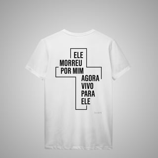 Nome do produtoMorreu por mim - Masculina costas