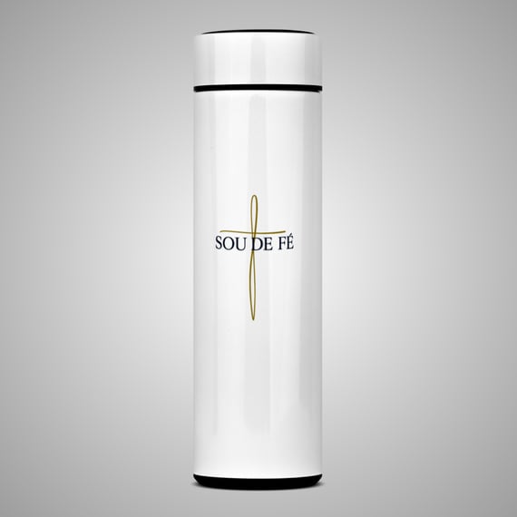 Sou de Fé - Garrafa Térmica