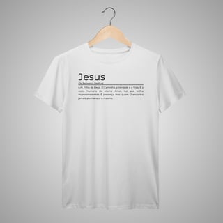 Nome do produtoJesus - Camisa Masculina 