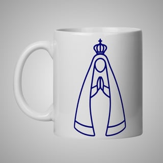 Nossa senhora Aparecida - Caneca