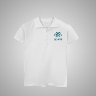 Nome do produtoSou de Fé - Polo Feminina 