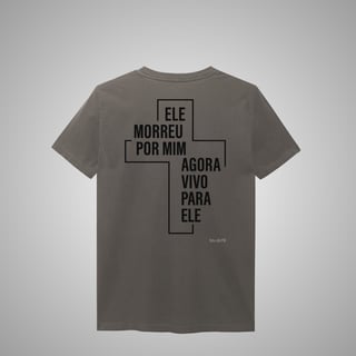 Nome do produtoMorreu por mim - Estonada Masculina costas