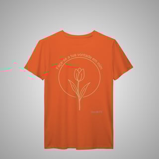 Nome do produtoFaça-se a Tua Vontade em Mim - Camiseta masculina